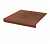 Фронтальная клинкерная ступень с капиносом Paradyz Taurus Brown, 330*299*11 мм
