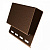 Наличник профиль J Grand Line Classic Standart, коричневый, 3050 мм