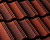 Композитная черепица Gerard Heritage, 1250x367мм, patina rosso