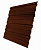 Профнастил С10R Гранд Лайн / Grand Line 0,45 Print elite Zn 140, цвет Cherry Wood (Бразильская вишня