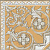 Керамический гранит KERAMA MARAZZI Декор Алмаш угол жёлтый 30x30x0,8