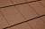 Композитная черепица Метротайл (Metrotile) серия I-Panel, цвет терракот, 1340х430 мм
