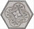 Керамическая плитка KERAMA MARAZZI Вставка Тюрен матовый 10,4x12x0,7