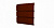 Софит металлический без перфорации Grand Line / Гранд Лайн, Print elite 0.45, цвет Cherry Wood (Бразильская вишня)