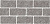 Керамический гранит KERAMA MARAZZI Бордюр Роверелла пепельный мозаичный  34,5x14,7x0,9