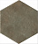 Керамический гранит KERAMA MARAZZI Гроссето коричневый матовый 20x23,1x0,7
