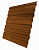 Профнастил С10R Гранд Лайн / Grand Line 0,45 Print elite Zn 140, цвет Golden Wood (Золотой дуб)