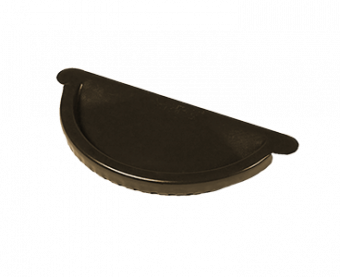 zaglushka_zheloba_d150_metall_profil_prestizh_tsvet_temno_korichnevyy_rr32