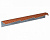Фронтонная планка резная Gerard, правая, 1200 мм, tuskany (181)