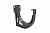 Кронштейн желоба slider ПВХ Grand Line 135 мм, RAL 7024 графит