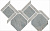 Керамический гранит KERAMA MARAZZI Декор Риальто 2 наборный лаппатированный 48x29,5x0,9