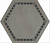 Керамический гранит KERAMA MARAZZI Декор Раваль  29x33,4x0,8