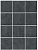 Керамическая плитка KERAMA MARAZZI Дегре чёрный матовый 29,8х39,8x0,7 из 12 частей 9,8x9,8