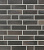 Клинкерная фасадная плитка под кирпич Roben Chelsea basalt-bunt, 240*14*71 мм