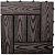 Садовый паркет Cm Garden (Гарден) Natur (текстура дерева), 300x300 мм, цвет WENGE (венге), 11 шт./уп