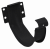 Крюк короткий Grand Line 125 мм Matte PU RAL 9005