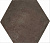 Керамический гранит KERAMA MARAZZI Площадь Испании коричневый темный 29x33,4x0,8
