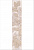 Керамическая плитка KERAMA MARAZZI Бордюр Баккара глянцевый 30x5,7x0,69