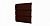 Софит металлический без перфорации Grand Line / Гранд Лайн, Print elite 0.45, цвет Choco Wood (Шоколадное дерево)
