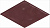 Керамическая плитка KERAMA MARAZZI Декор Риад бордовый глянцевый 13,5x7,8x0,9