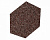 Заглушка Gerard для треугольного конька, 165 мм, chestnut (121)